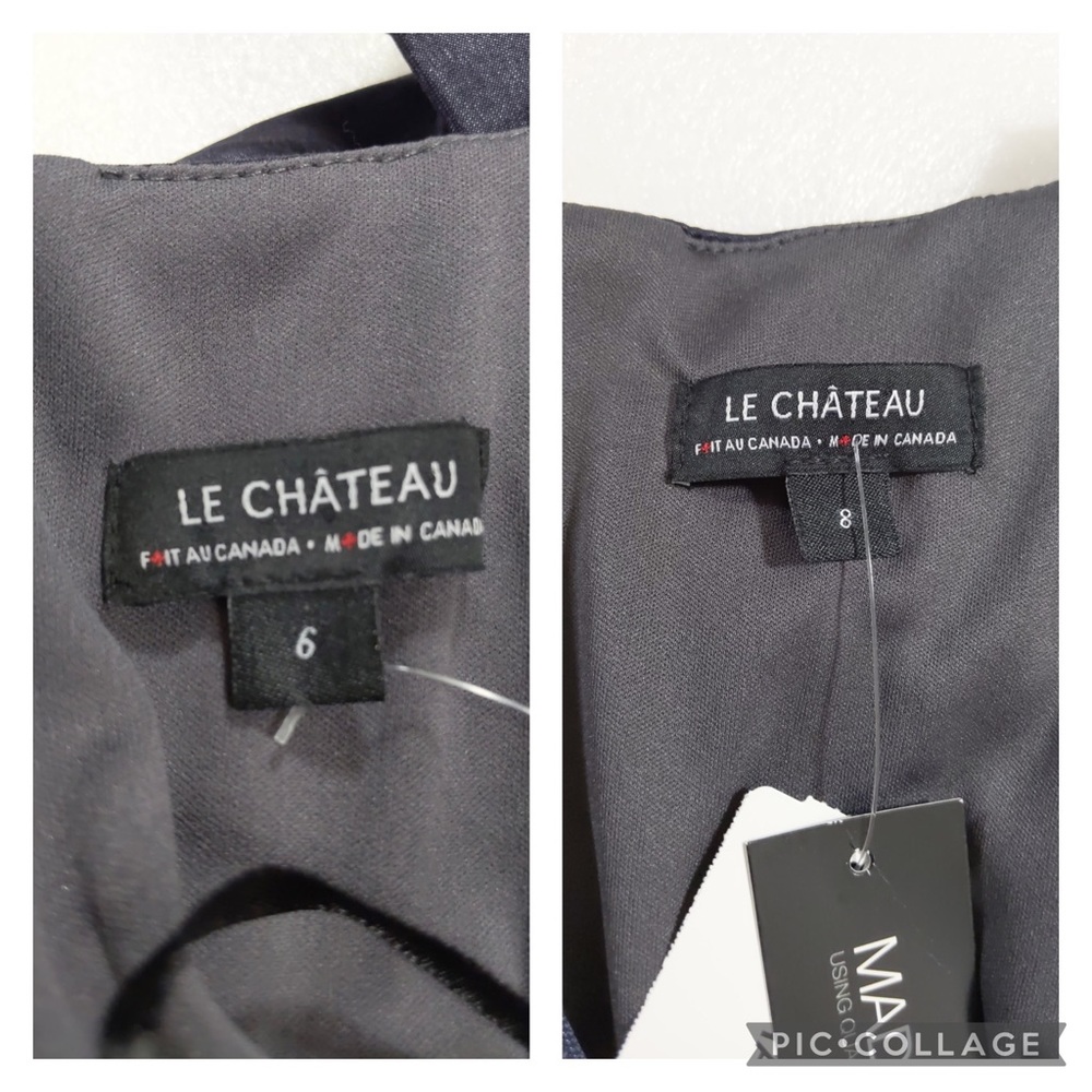 👯♀️Host Pick⚡️ Made in 🇨🇦 Le Chateau Off the Shoulder Dress - Picture 7 of 12